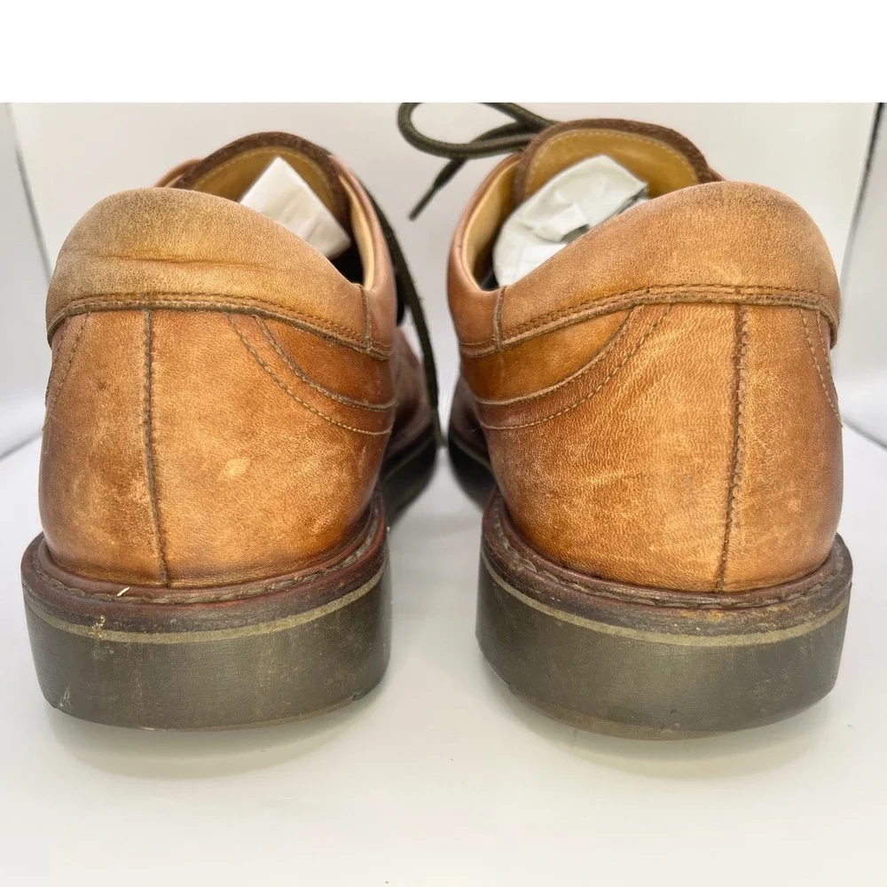 Mephisto Abel Welt Leather Oxfords‎ Shoes Mens Size 9 Brown Air Relax Goodyear